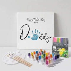 DIY Family Handprint Canvas Art Kit