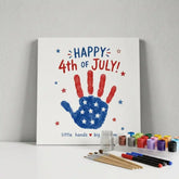 DIY Family Handprint Canvas Art Kit