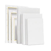 Premium Blank Canvas Panels for Painting – Multi-Pack Stretched Canvas Boards
