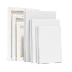 Premium Blank Canvas Panels for Painting – Multi-Pack Stretched Canvas Boards