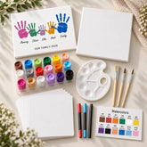 DIY Family Handprint Canvas Art Kit