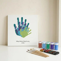 DIY Family Handprint Art Kit: Skin-Safe & Mess-Free